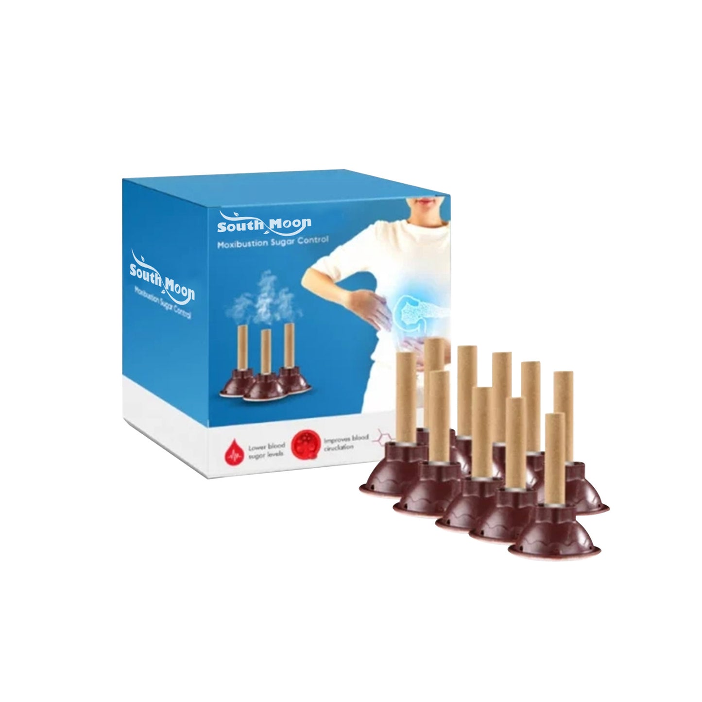 Middle-aged Health Care Moxa-moxibustion Stick Relieve